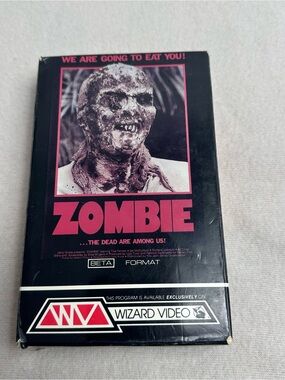 Zombie Wizard Video Beta Format Tape